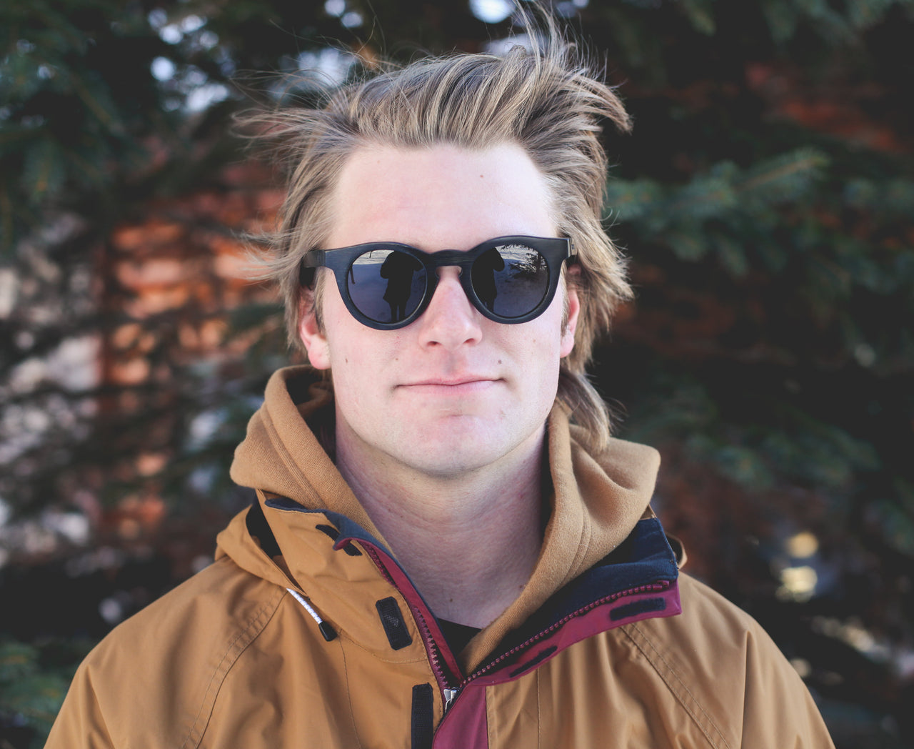 Hepburn Bamboo Sunglasses