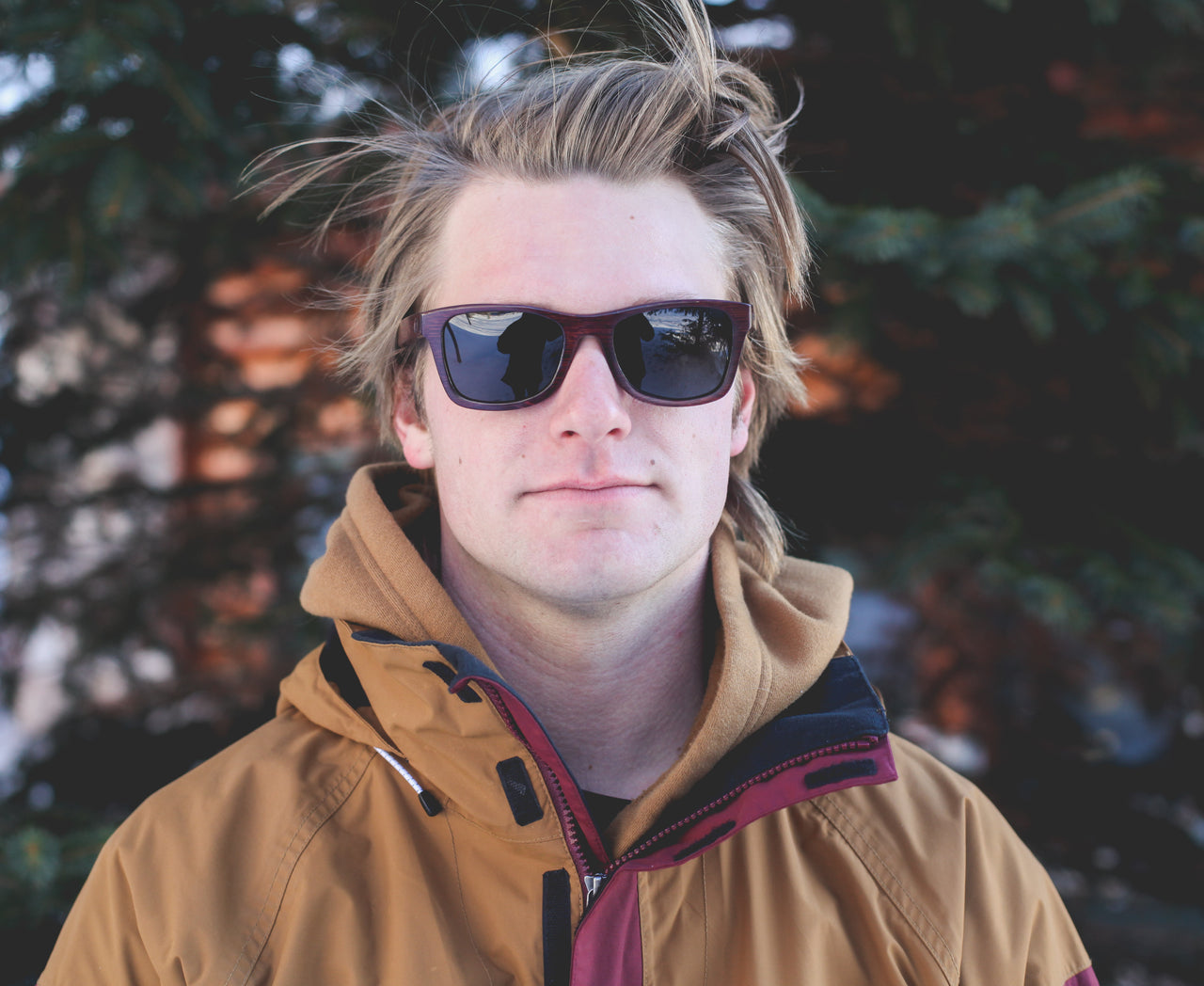 Monroe Bamboo Sunglasses